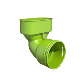 Coude adapt OPTIFLEX® PRO 100x50 vers D75